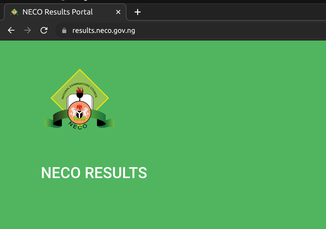 how to check my neco result online